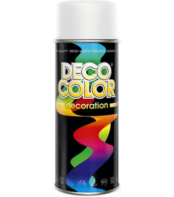 DECO COLOR DECORATION 400 ml аэразоль декоративная краска белый мат